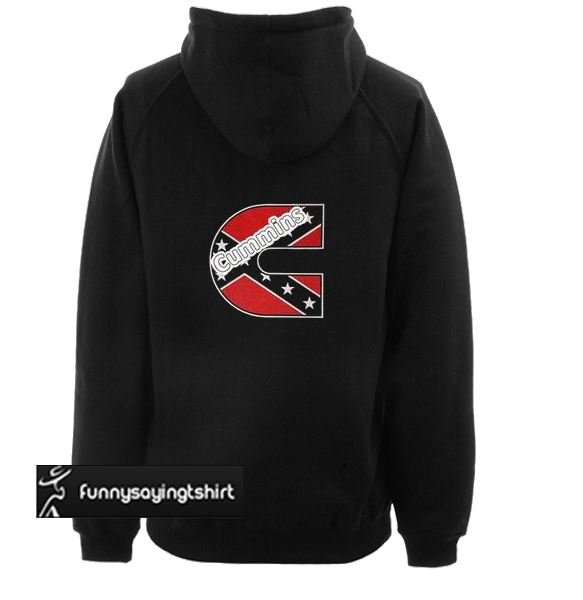 cummins flag hoodie