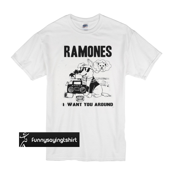 Ramones dog shirt Clearance