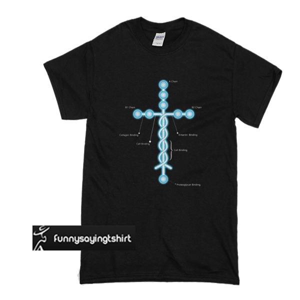 Laminin Cross t shirt