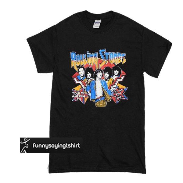 rolling stones vintage t shirt