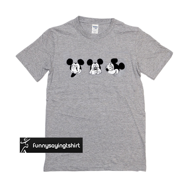 evil mickey mouse shirt