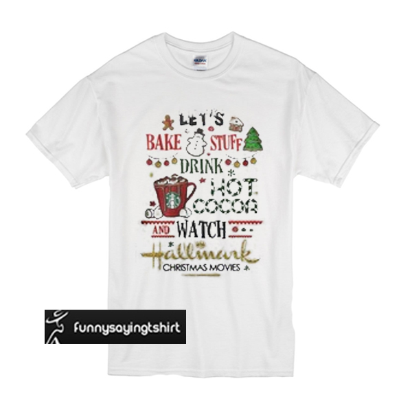 hallmark and hot cocoa shirt