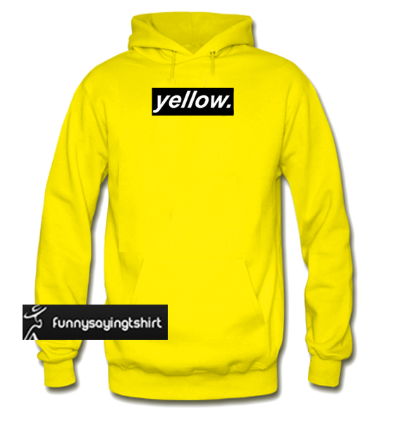 yellow hoodie