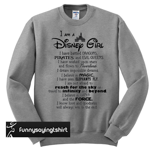 i am a disney girl shirt