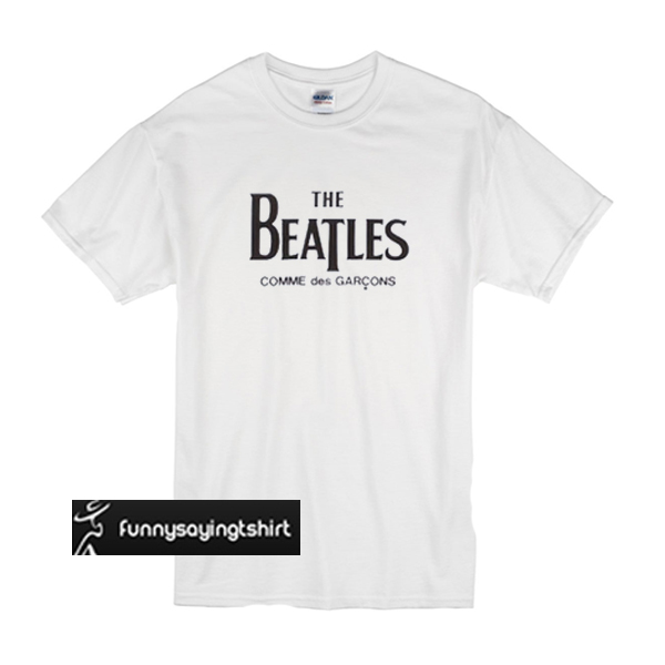 the beatles comme des garcons t shirt