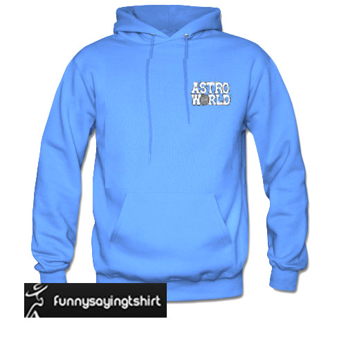 astroworld blue hoodie