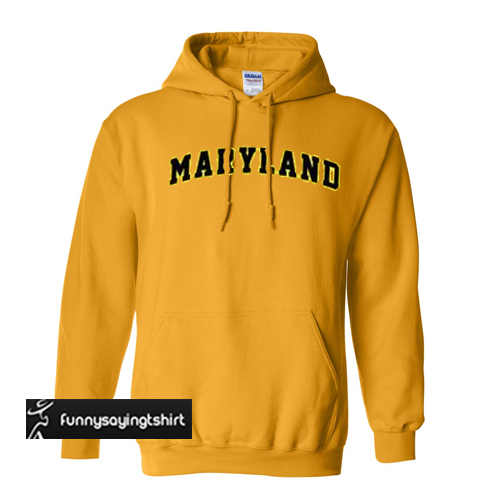 maryland hoodie