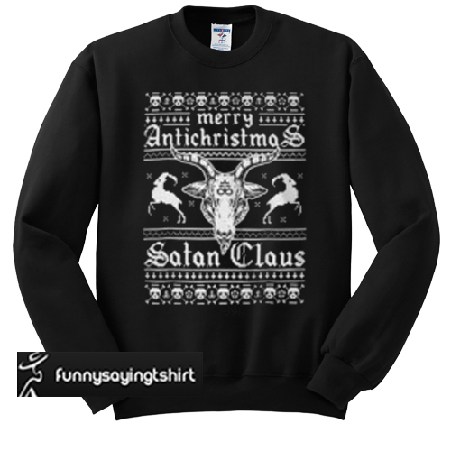 satan claus shirt