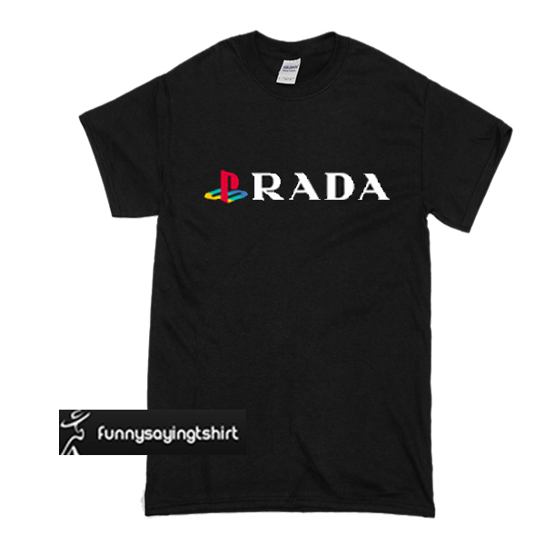 prada playstation shirt