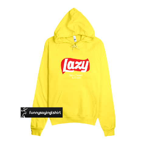 yellow lazy hoodie