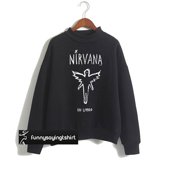 nirvana in utero hoodie