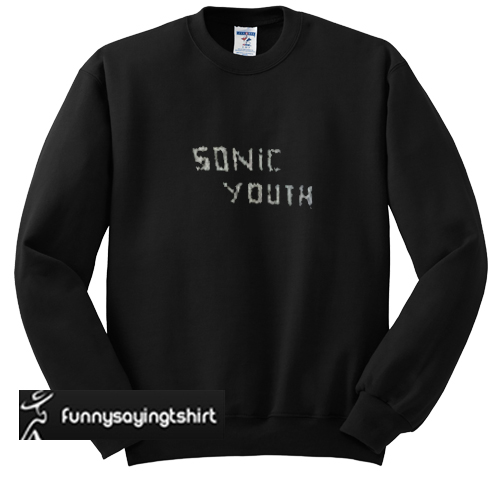 sonic youth sweater