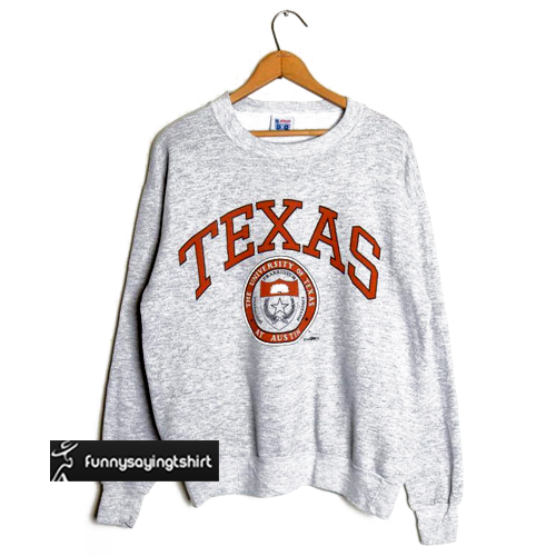 university of texas crewneck sweatshirt