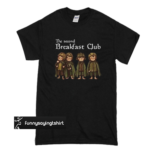 second breakfast club shirt