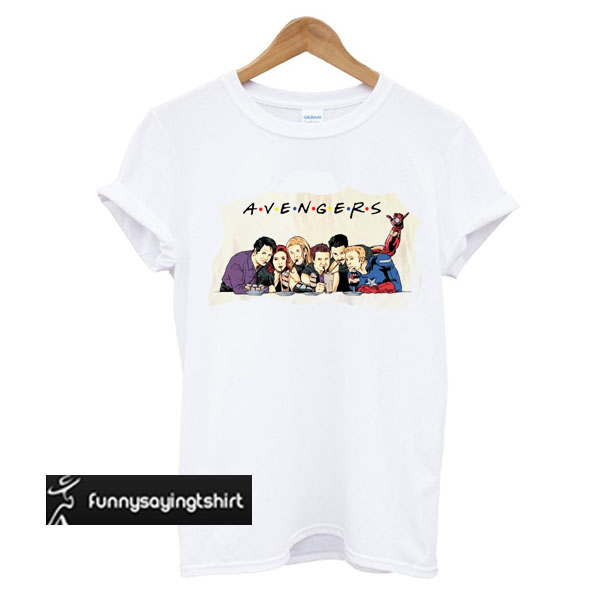 avengers friends t shirt