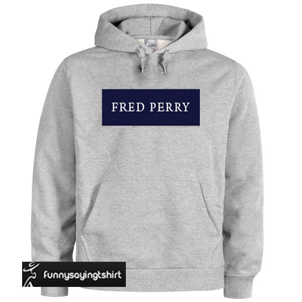 fred perry hooded sweatshirt