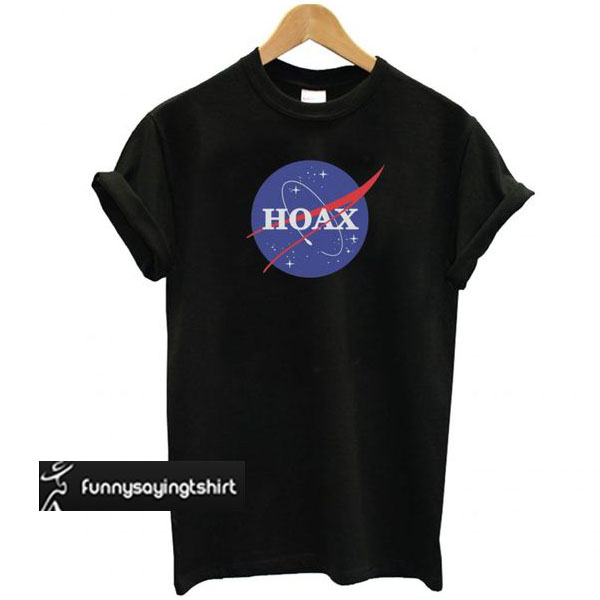 nasa t shirt with american flag