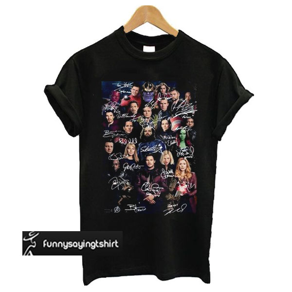 avengers endgame poster t shirt