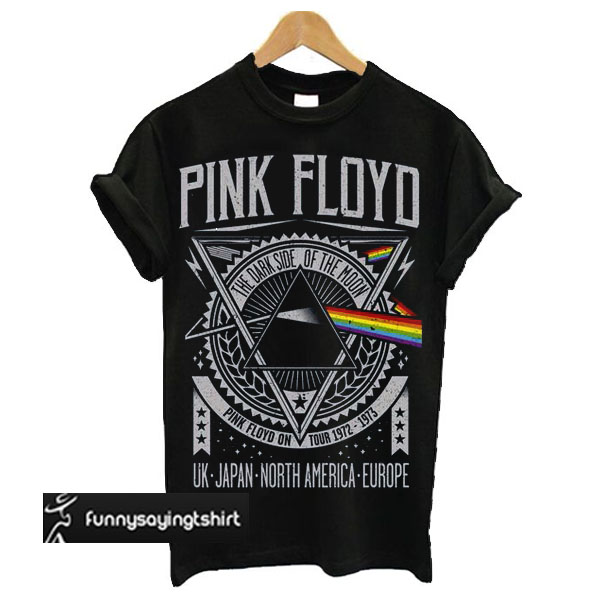 pink floyd dark side of the moon t shirt