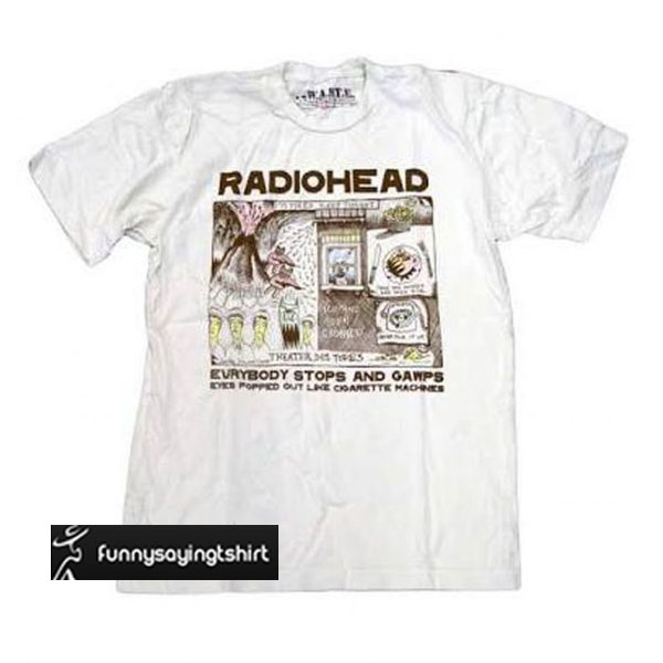 radiohead t shirt