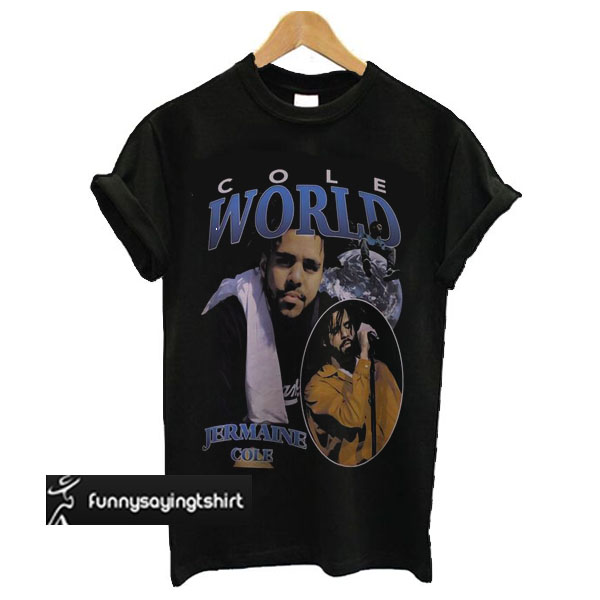 j cole concert t shirt