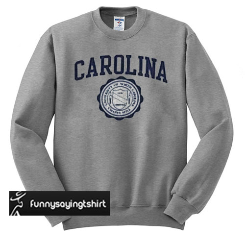 North Carolina sweatshirt