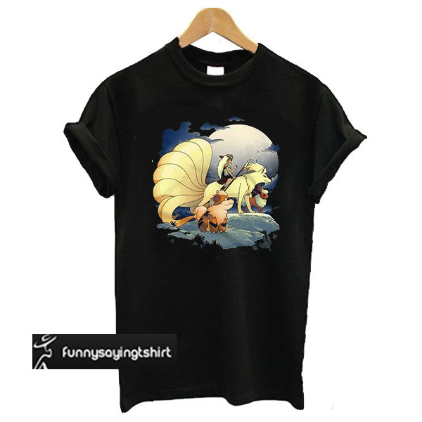 Princess Mononoke Pokemon T Shirt Funnysayingtshirts