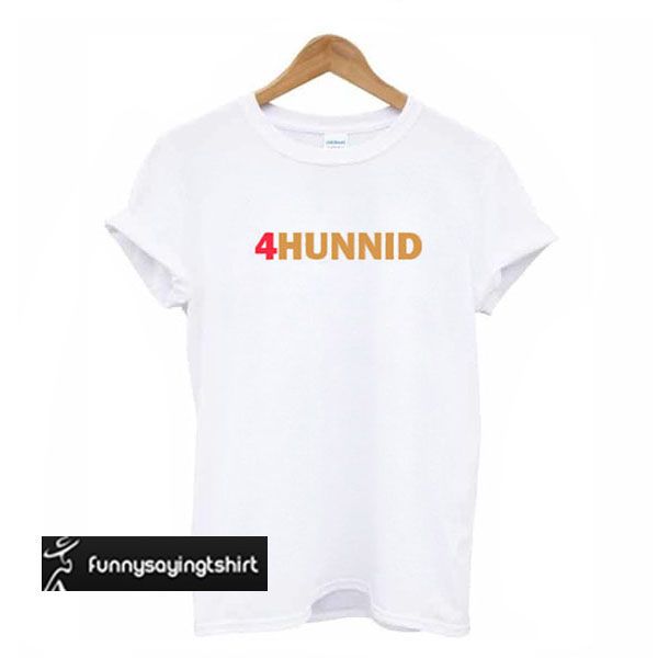 4hunnid india love shirt