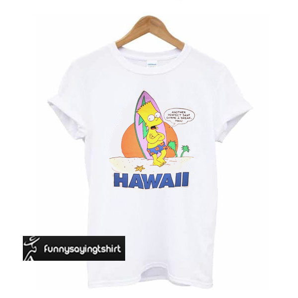 bart simpson hawaiian shirt