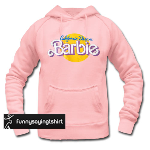 pink barbie hoodie