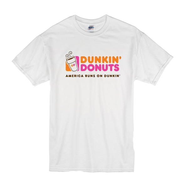 america runs on crime dunkin shirt