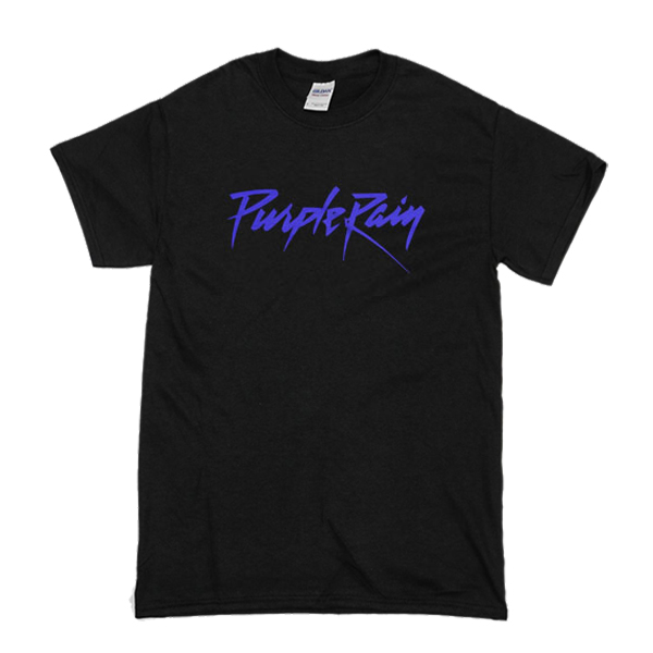 Purple Rain T-shirt - funnysayingtshirts