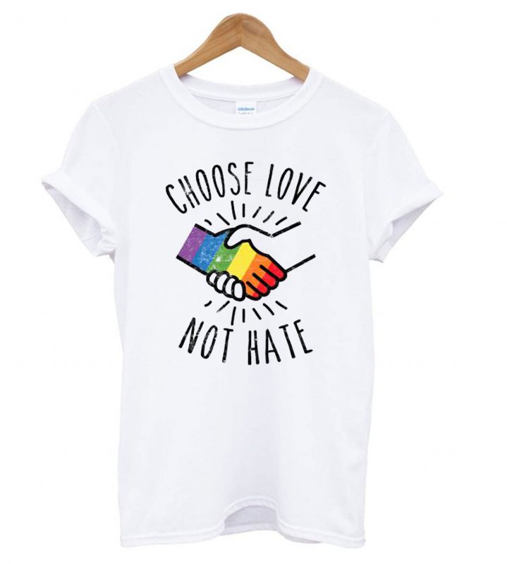 choose love t shirt