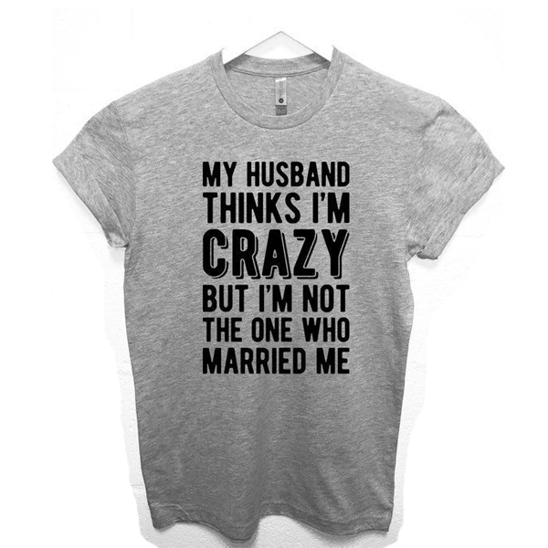 Christmas Gift for wife My Husband t shirt - funnysayingtshirts