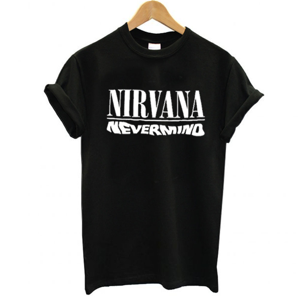 Nirvana nevermind t shirt - funnysayingtshirts