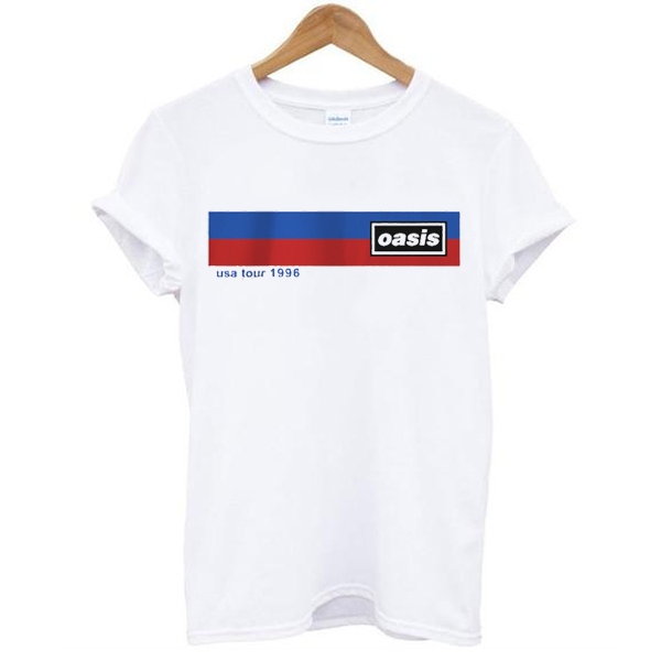 oasis white t shirt
