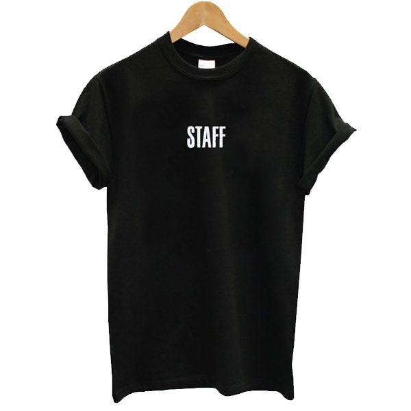 Vetements Staff t shirt funnysayingtshirts