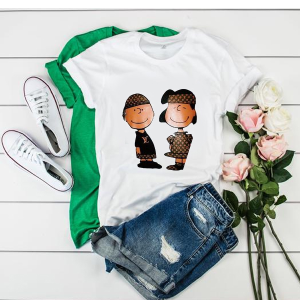 Charlie Brown And Lucy Louis Vuitton t shirt - funnysayingtshirts