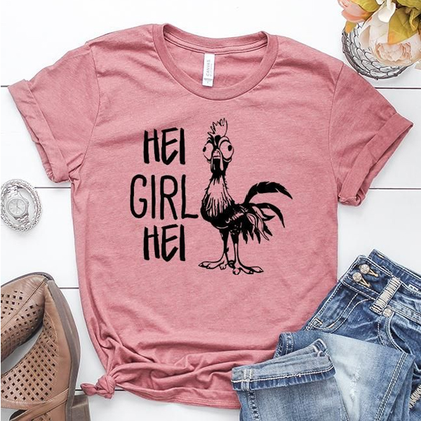Hei Girl Hei Disney t shirt - funnysayingtshirts