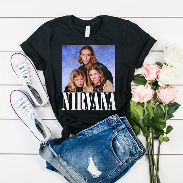 nirvana shirt with hanson