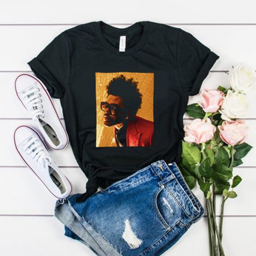 The Weeknd Blinding Lights Album Cover t shirt - funnysayingtshirts