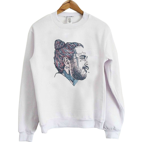 post malone crewneck